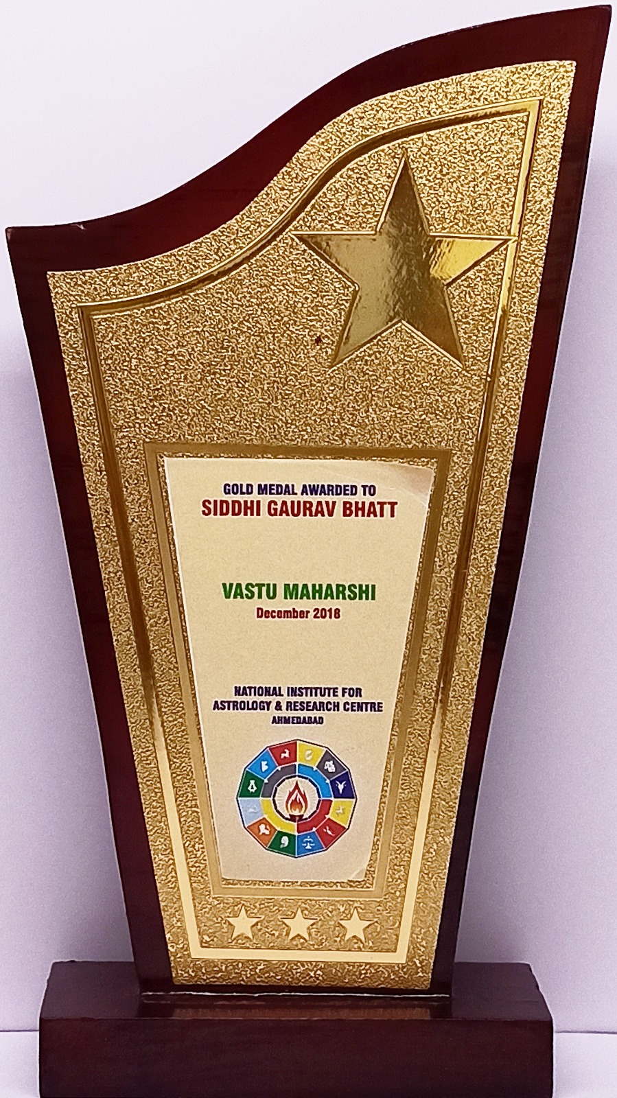 Master of Astrology gold medal